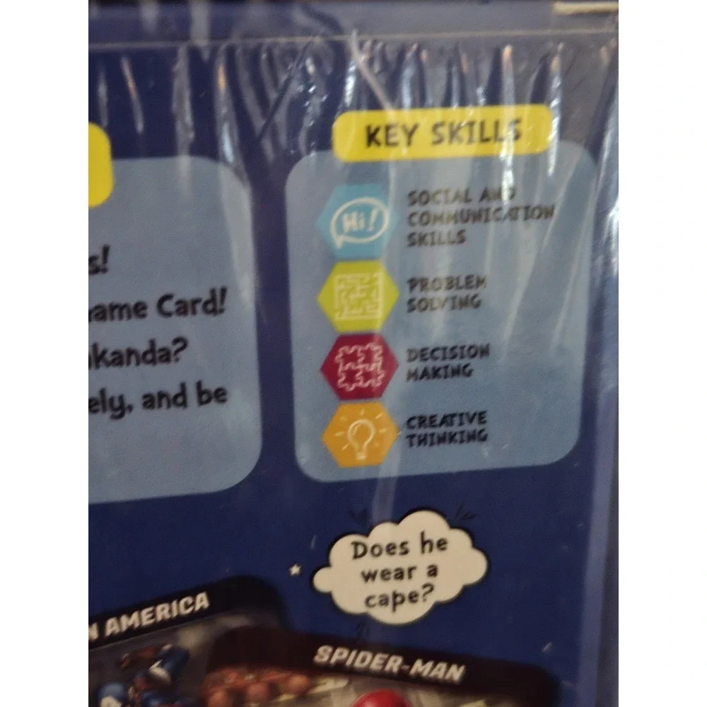 NEW Skillmatics Guess in 10 Marvel Card Game Family Trivia 2-6 Players Ages 8-99
